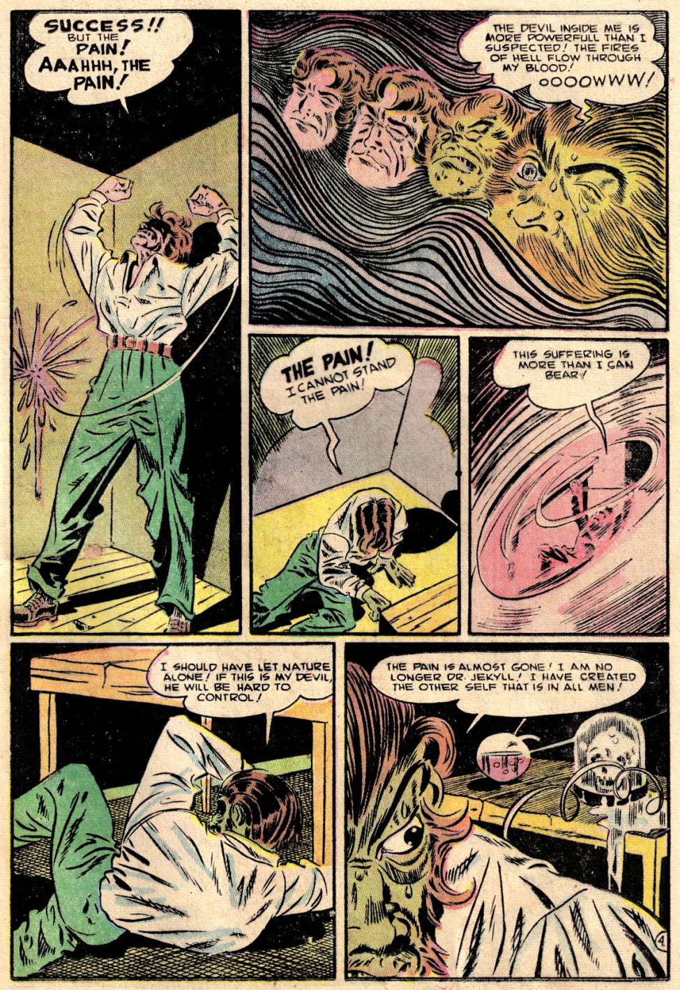 COMIC BITS ONLINE Dr. Jekyll And Mr. Hyde THE Mega Post You Would
