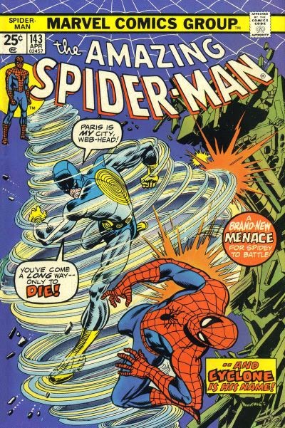 Amazing Spider-Man #143, Cyclone