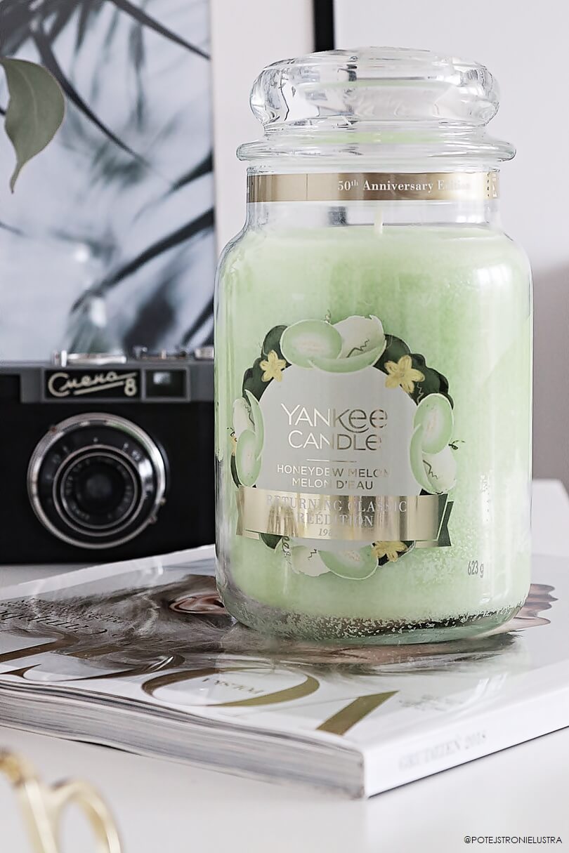 Yankee Candle Honeydew Melon 50th Anniversary Collection Po tej