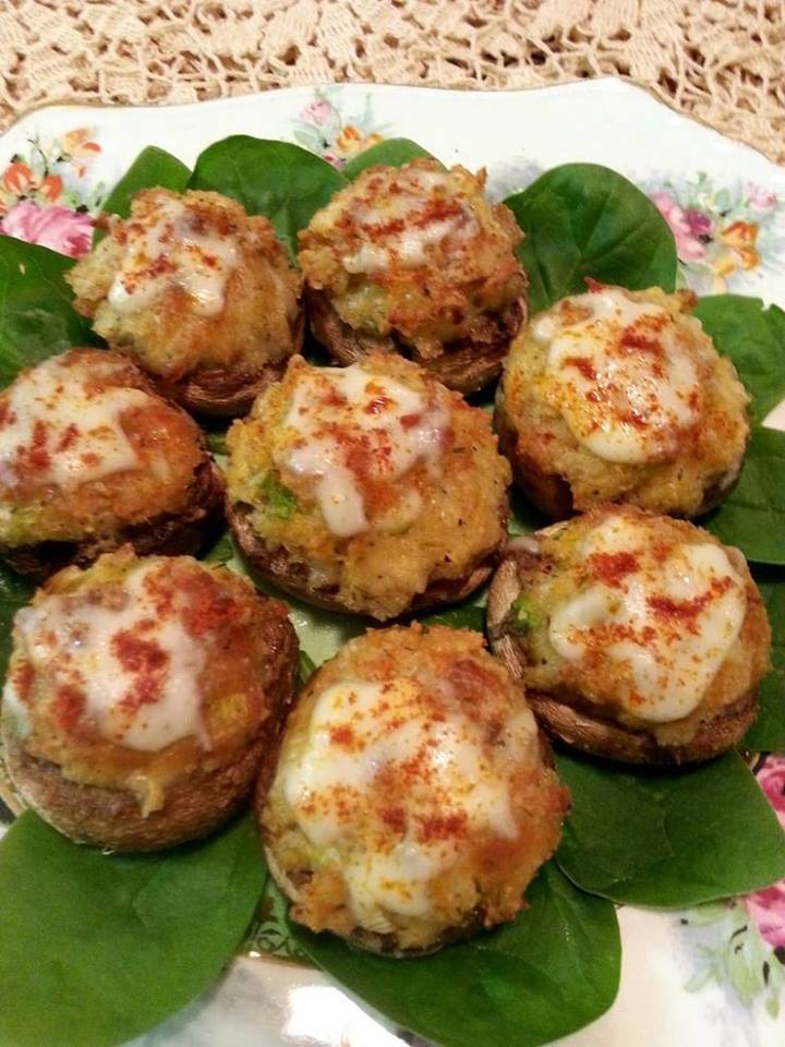 all recipes: Crab Stuffed Mushrooms