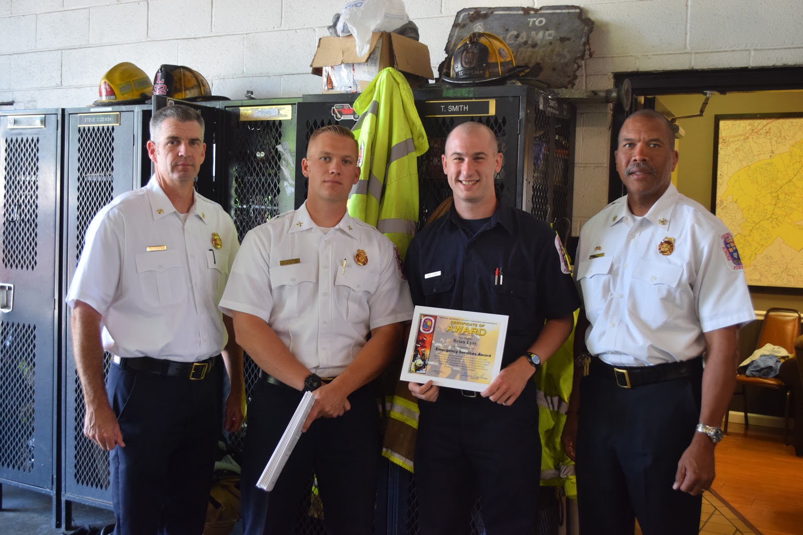 Nine PGFD Firefighters Recognized for Heroic Rescues at 2Alarm Fire