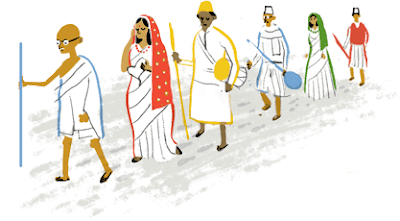 Google Doodle on India's 69th Independence Day