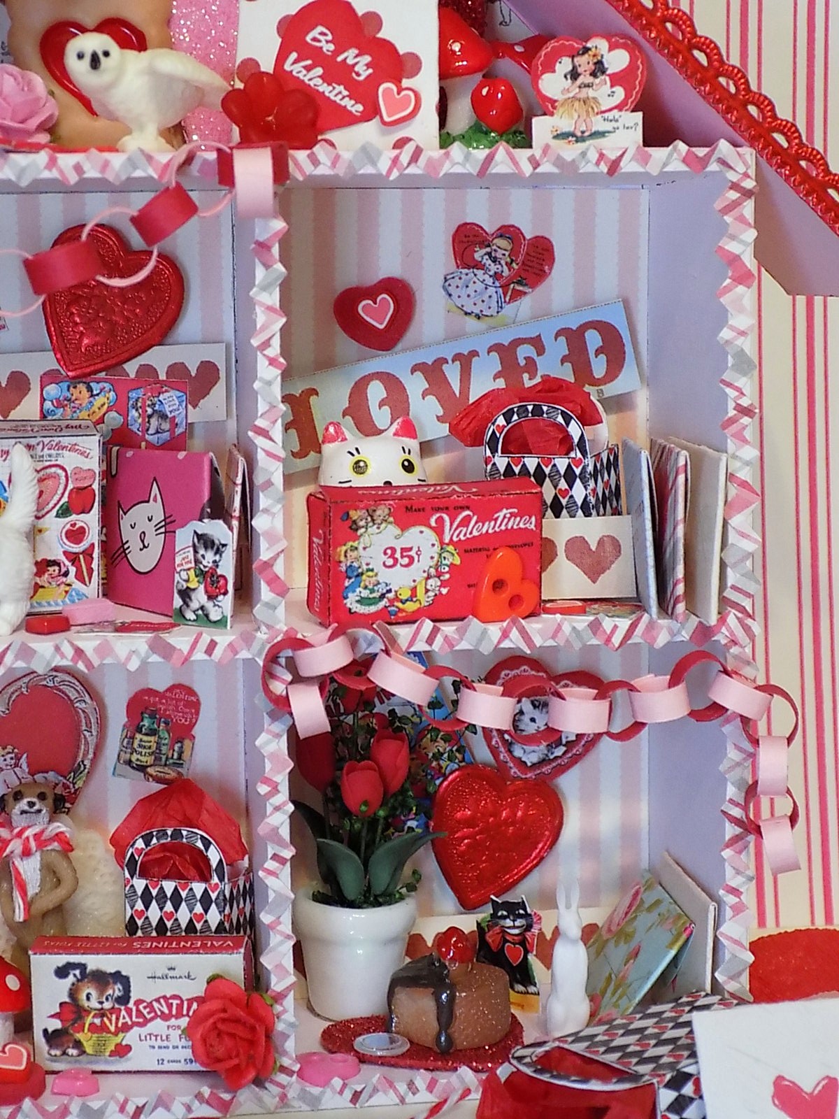 flew the coop Valentine House with Mini Envelopes