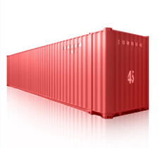 45' high cube container, 45HC container, container