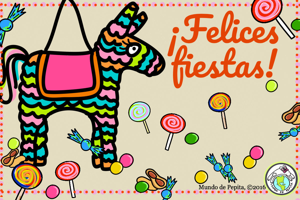 Spread holiday cheer with our FREE downloadable Spanish E CARDS