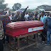 Youths Dance Round Coffin As They Ambush Oil Company In Akwa Ibom Again [Photos]