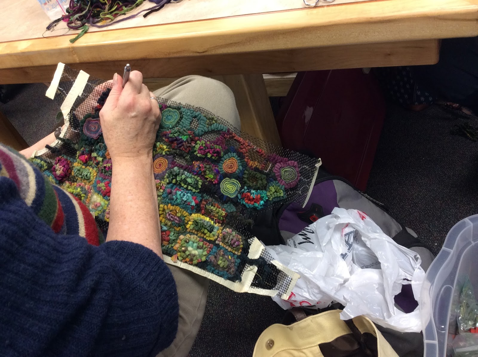 Ali Strebel Miami Valley Rug Hooking Guild