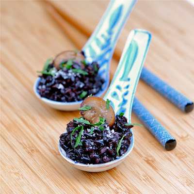 JULES FOOD...: Forbidden Rice Risotto