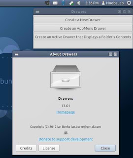 ubuntu drawers