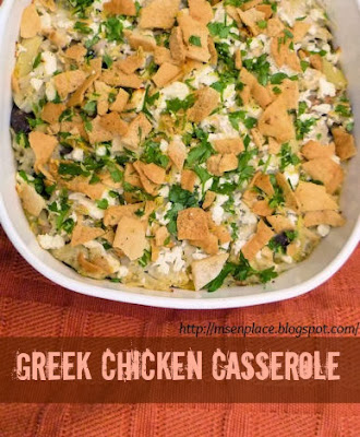 Greek Chicken Casserole