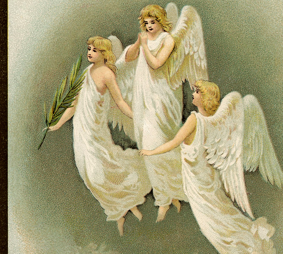 Три ангела хранителя детей песня. Ангелы в живописи. Три ангела. Картина ангел. Открытки с ангелами.
