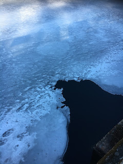 凍った榛名湖