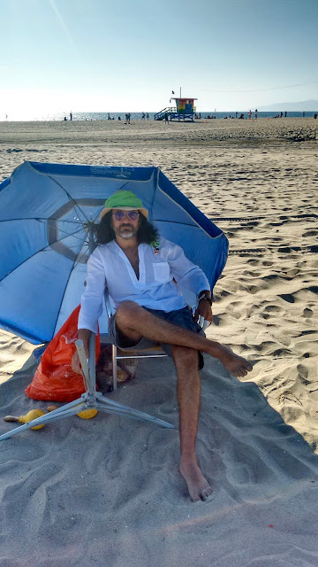 Omar Cherif at the Venice Beach Drum Circle — 23 September 2017