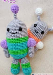 PATRON GRATIS ROBOT AMIGURUMI 5401