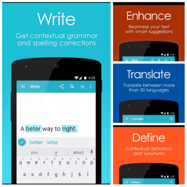 Download Ginger Page android paid app(language app) free here