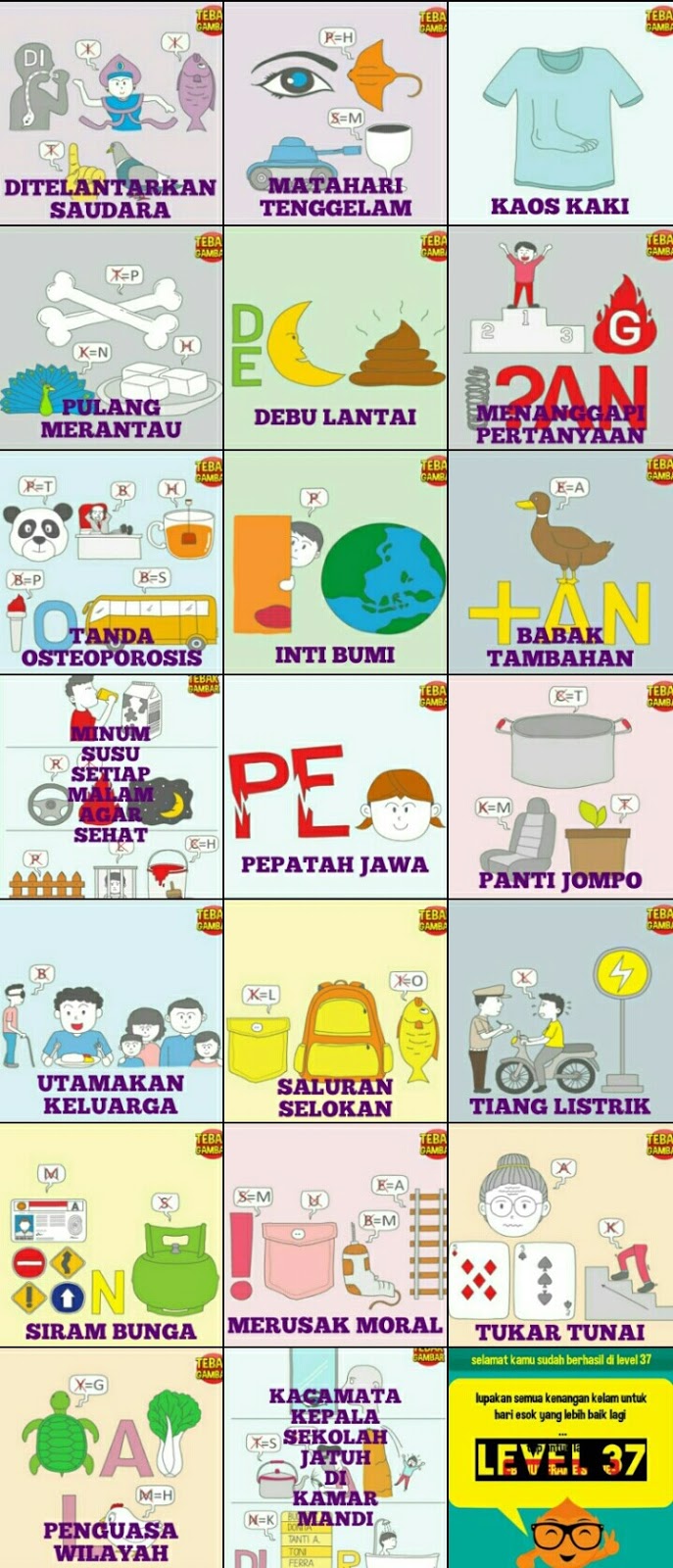 Kunci Jawaban Tebak Gambar Level 37 Kunci Jawaban Tebak Gambar