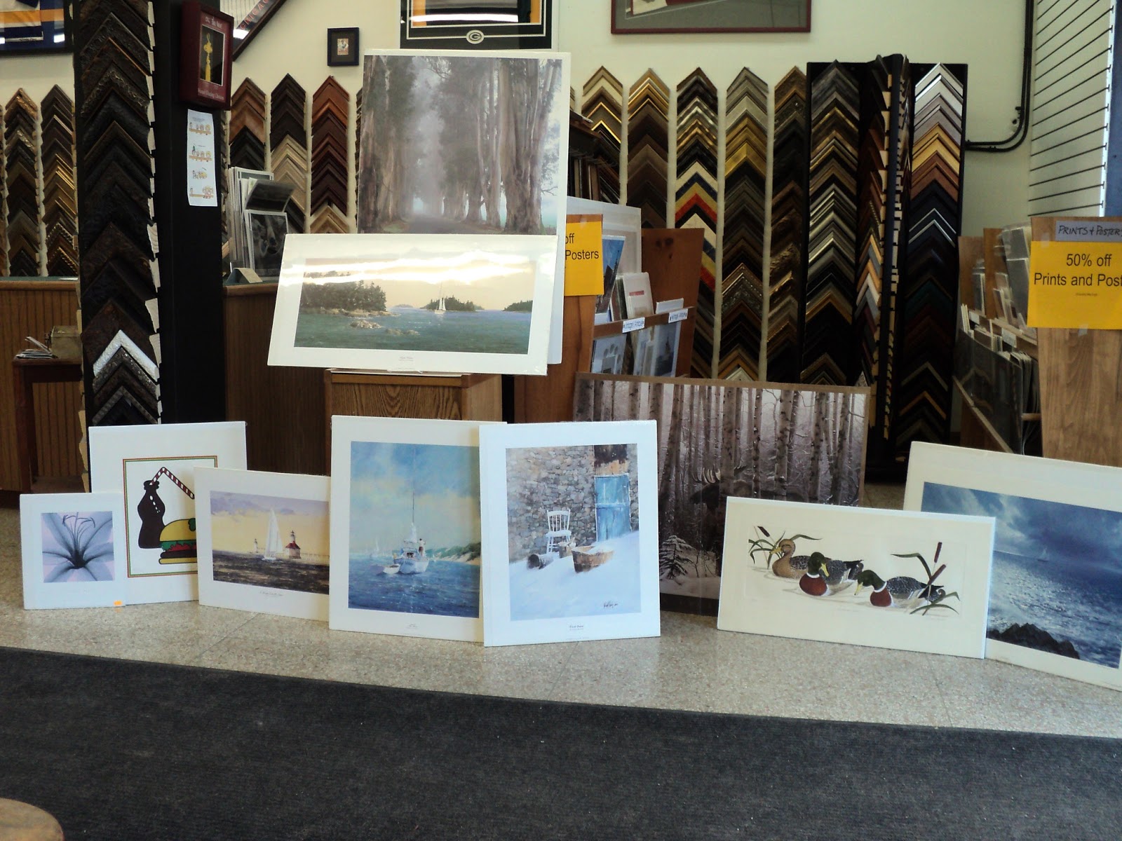 The UP's most creative frame shop 50 off prints and posters at Art of