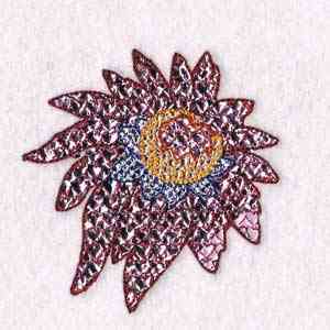 Mylar florals embroidery design  139 laembroidery Mylar florals embroidery design  139 laembroidery