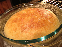 Cheese Souffle - Cooked