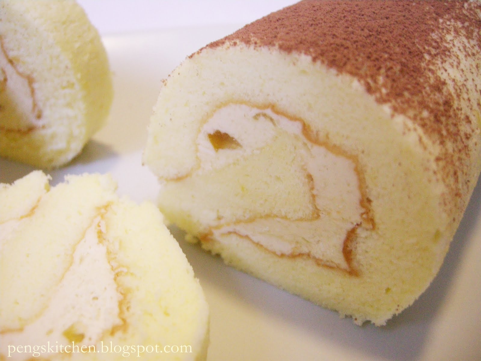 Peng's Kitchen Lemon Chiffon Roll