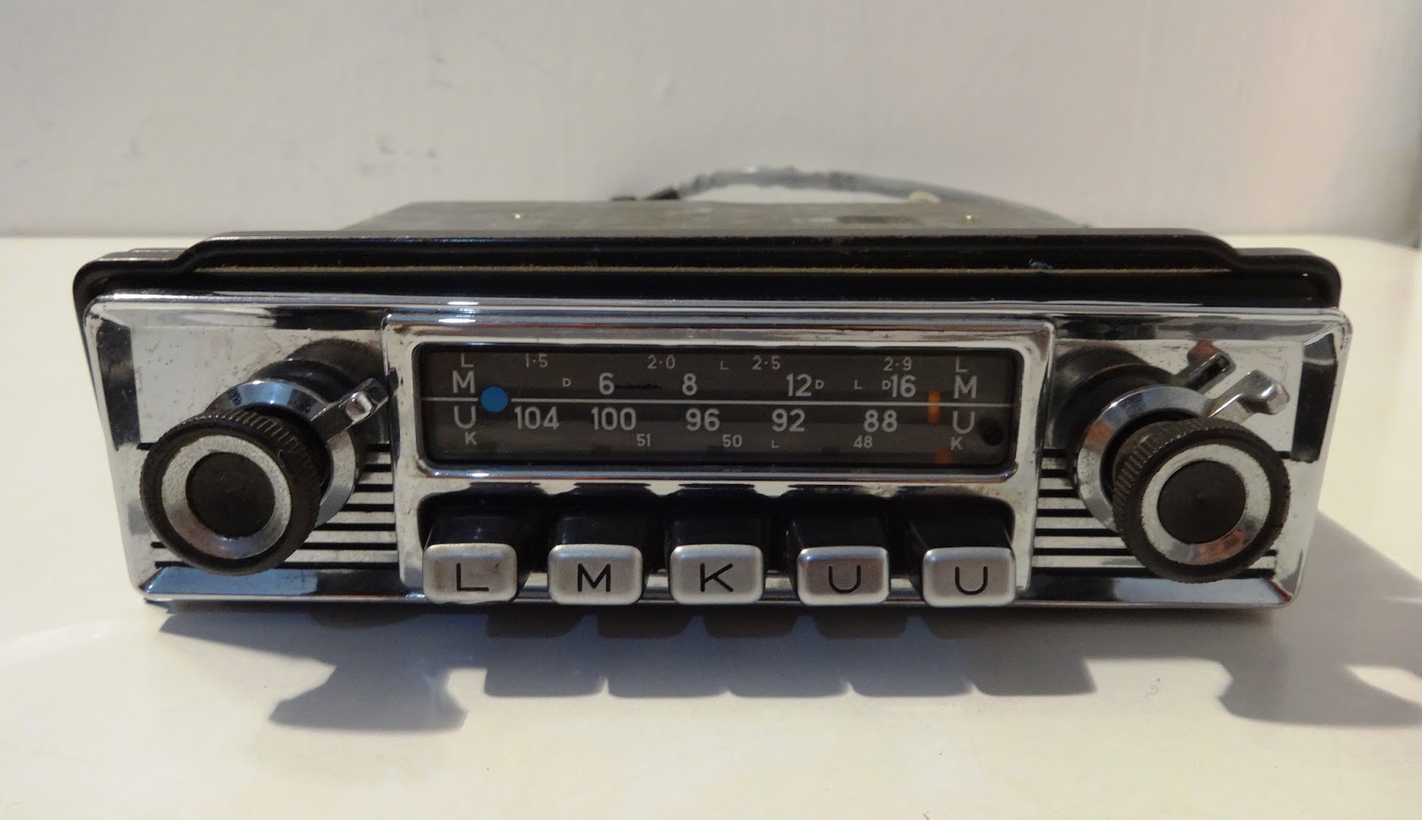 mircogarau Autoradio Blaupunkt KDB 961826 B vintage stereo radio car
