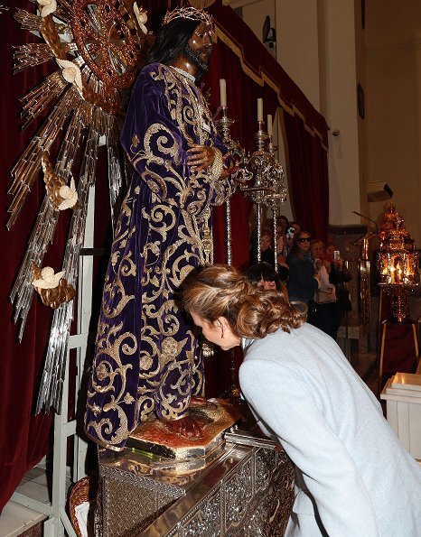 Infanta Elena of Spain attended the traditional thanksgiving to Medinaceli's Christ