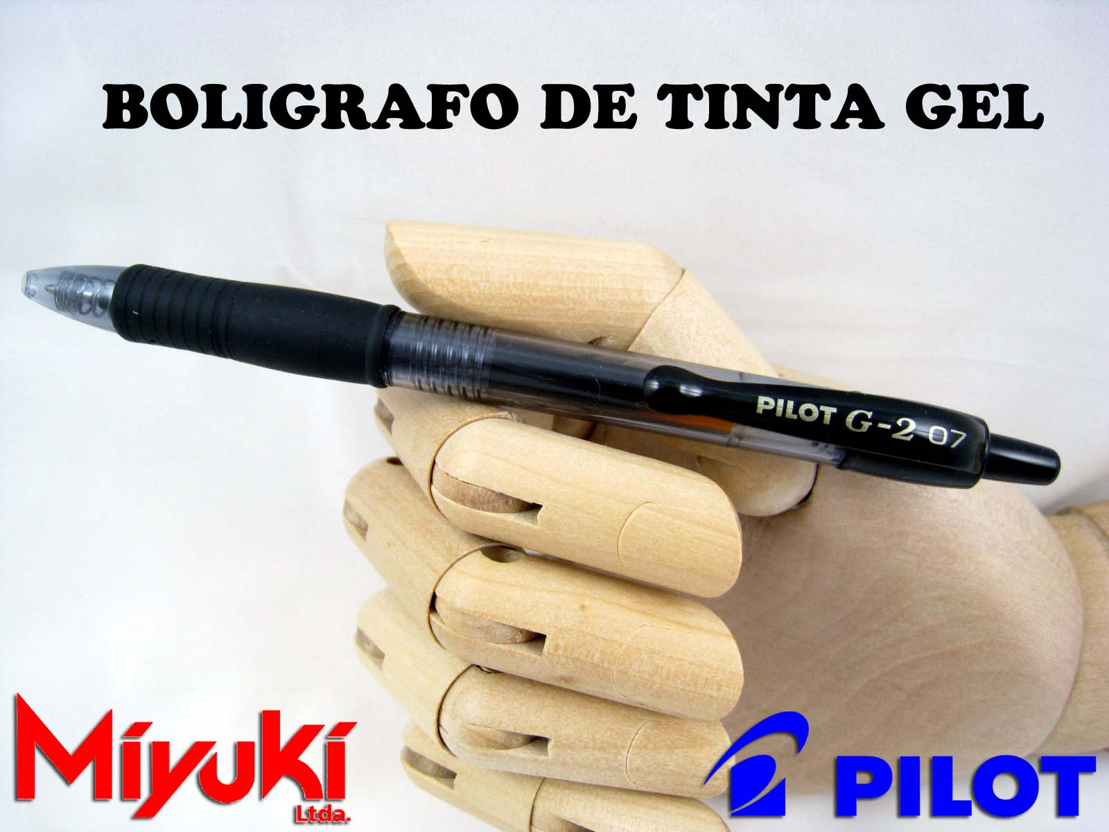 MIYUKI LTDA.: BOLIGRAFOS DE TINTA EN GEL "G-2" DE PILOT