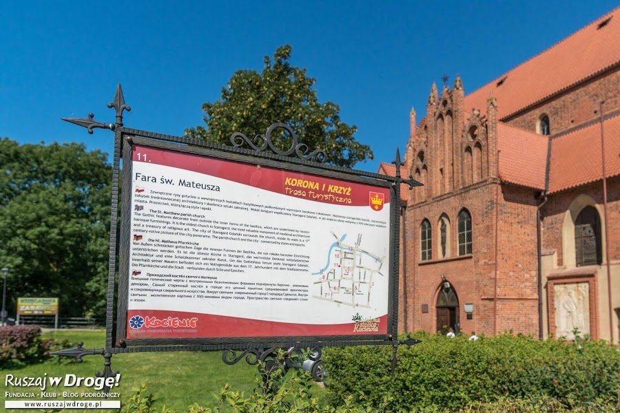 Korona i Krzyż - trasa turystyczna po Starogardzie Gdańskim