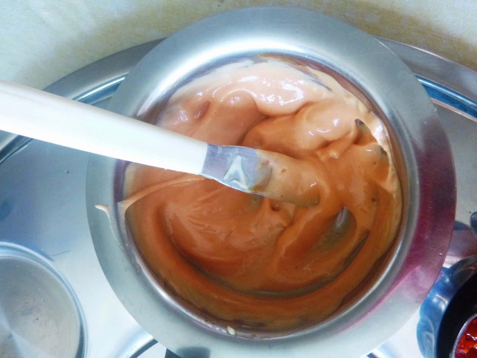 Molho rosé para fondue