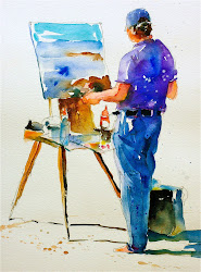 watercolors watercolor watercolour beach figures water painter artist study painting figure simple paintings portraits lobenberg david cats dog techniques painted
