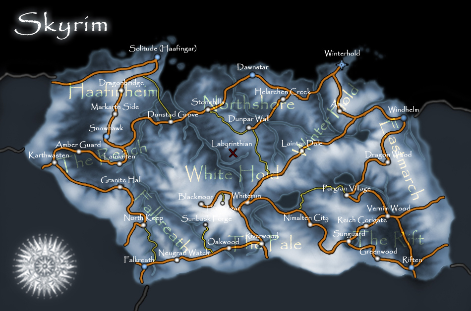 High Resolution Skyrim Maps GamingReality
