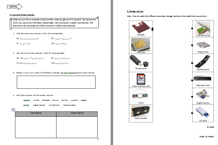 Input Output Machines Worksheet