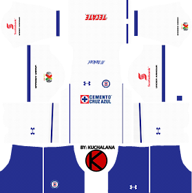 Cruz Azul Kits 2017/2018 - Dream League Soccer