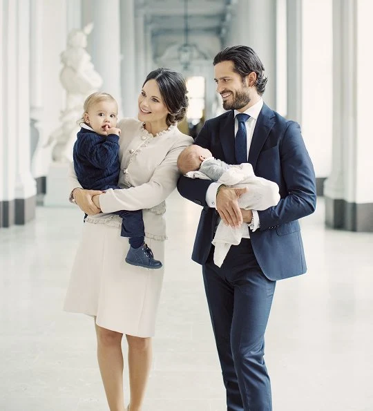 Prince Carl Philip, Princess Sofia and their children Prince Alexander and Prince Gabriel