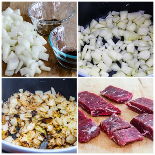 Kalyn's Kitchen® Pressure Cooker (or Slow Cooker) LowCarb Flank Steak Tacos with Spicy Mexican