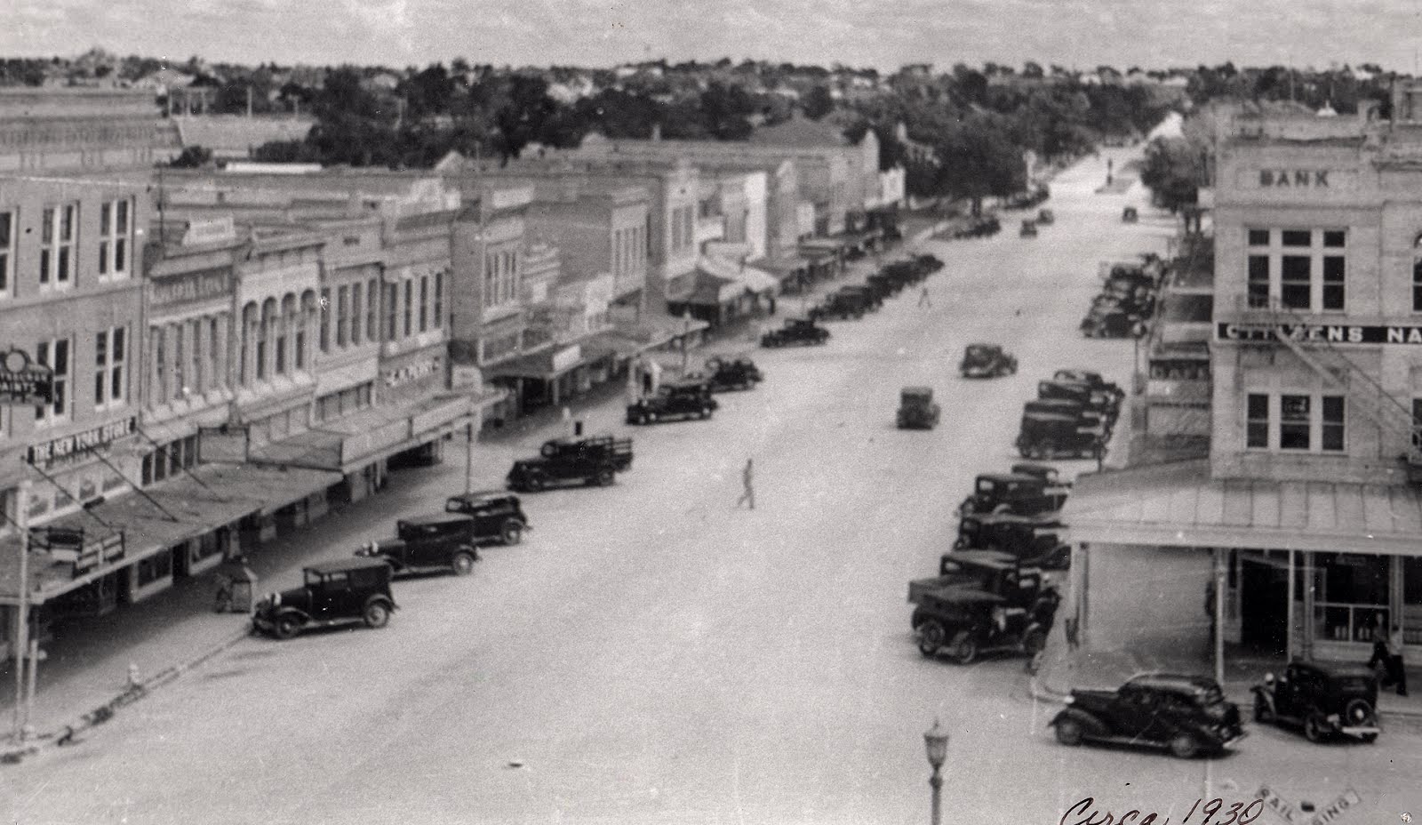 the NAVASOTA CURRENT One of the early banks of Navasota