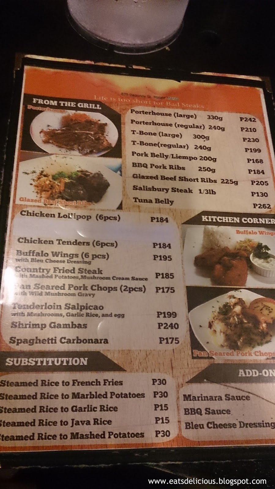 Cheap Steaks at Rap Steaks and Cakes near Taft Avenue Eats Delicious!