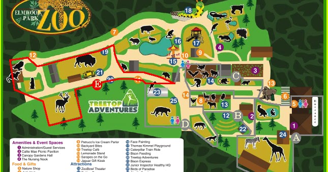 Elmwood Park Zoo Map Randuwa Ii: Elmwood Park Zoo: View 5 Of 6