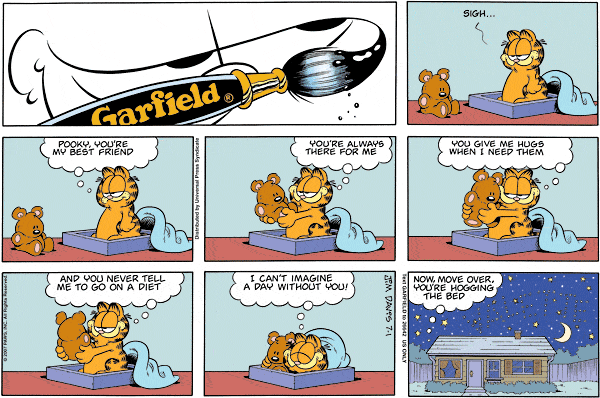 strip Garfield death