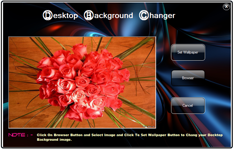 Softech Software Solution: Desktop Wallpaper Changer