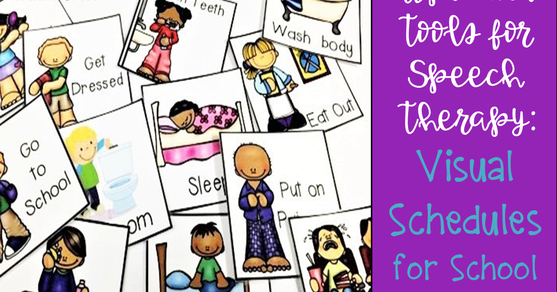 Visual Schedules A Helpful Tool for School & Home TLC Talk Shop