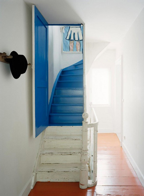 Nautical inspired staircases | Design by 51N4E, photo by Ake Lindman