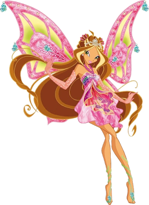 Top ảnh hoạt hình của tiên nữ Winx Flora cực kute