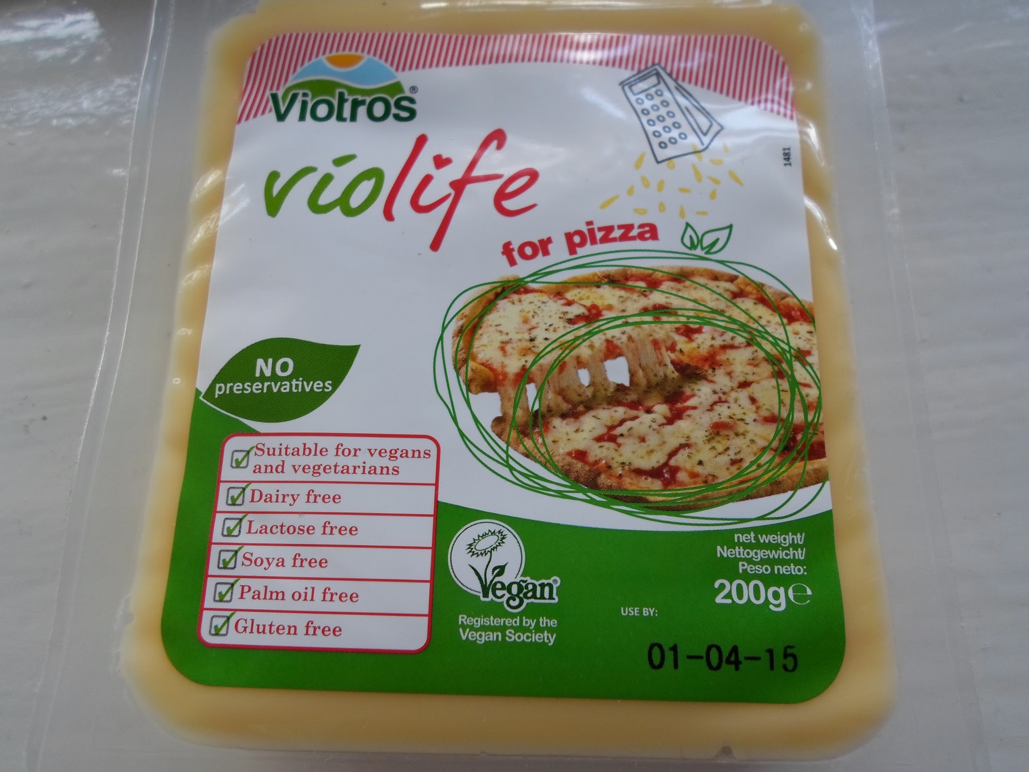 Violife Dairy Free Pizza Cheese