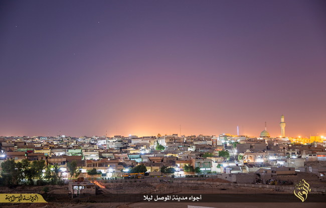 Pemandangan Indah Kota Mosul di Malam Hari « Muslim Satu