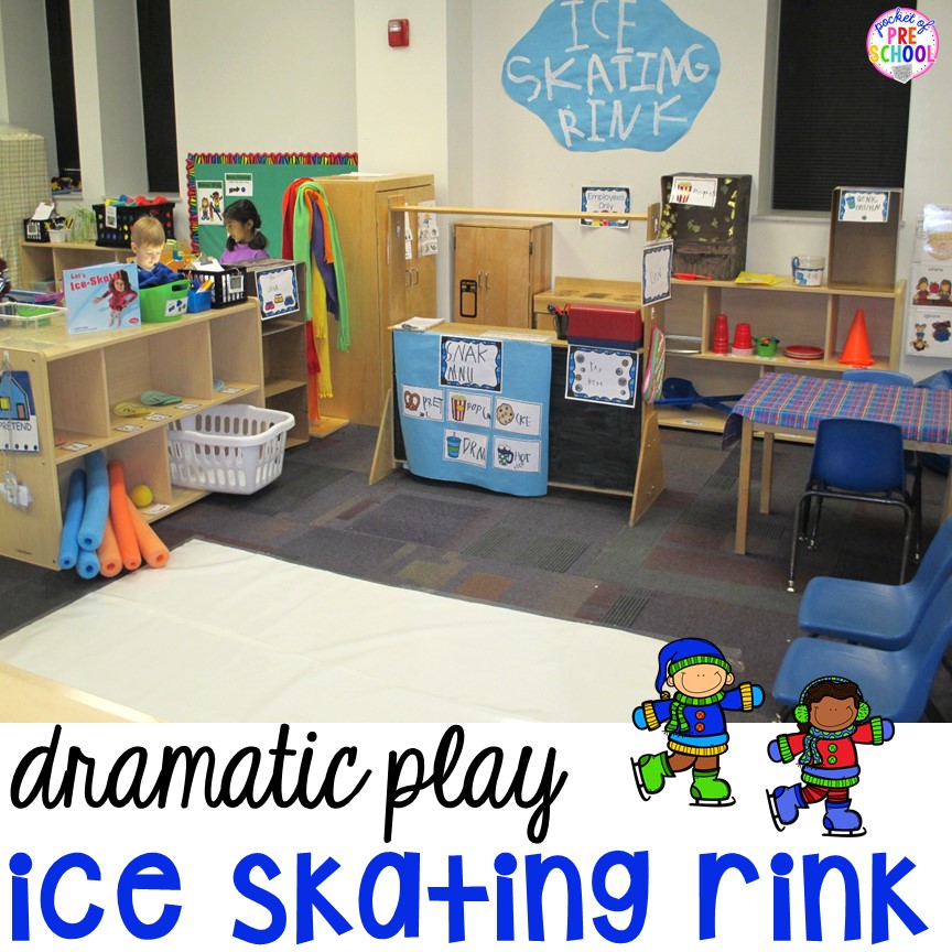 Winter Themed Activities and Centers (Snowman at Night Freebie too