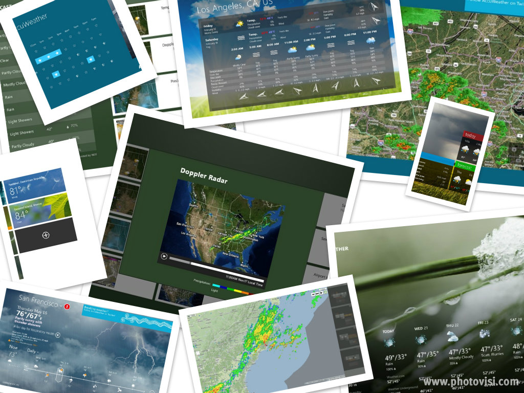 Windows 8 Home Top Weather Apps for Windows 8 For every season and