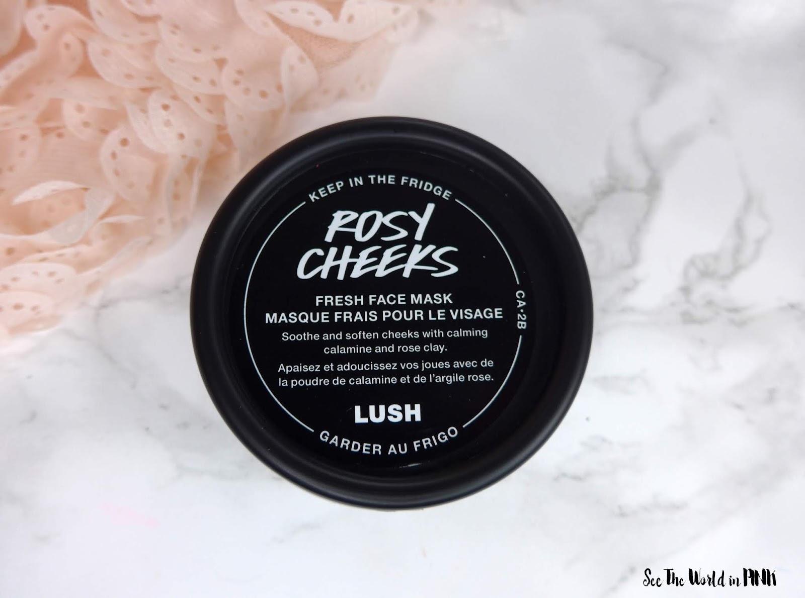 Lush Rosy Cheeks Fresh Face Mask - Try-on and Review! 