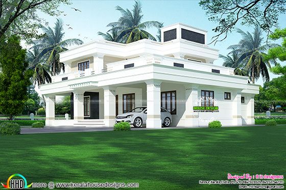 2969 sq-ft modern 4 BHK architecture home