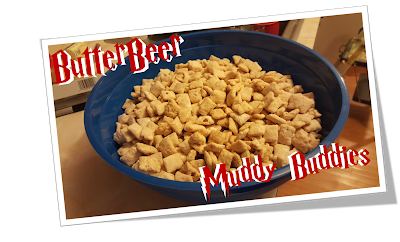 Harry Potter ButterBeer Muddy Buddies